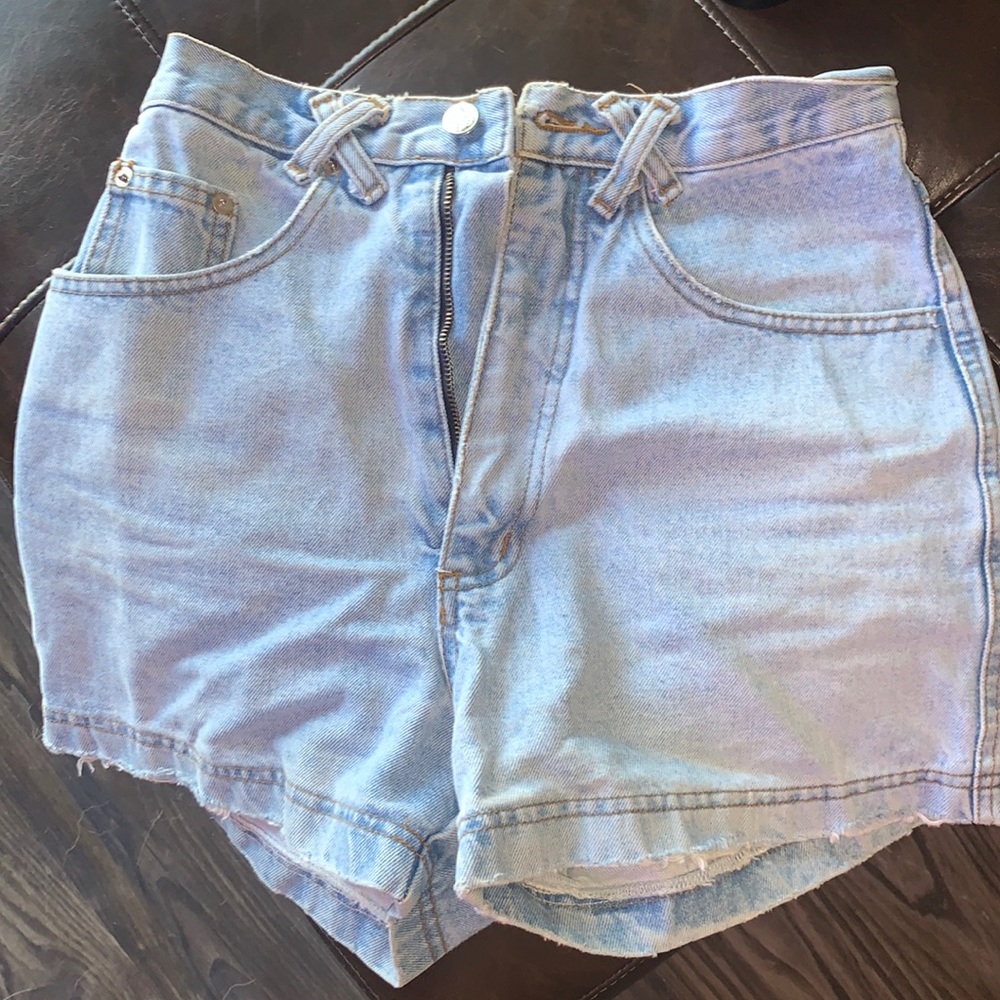 High Waisted jean shorts